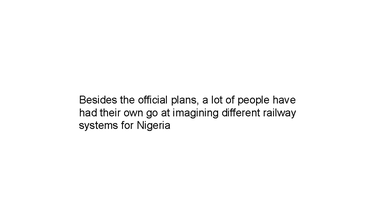 nigerian railways by oliver owen 22c