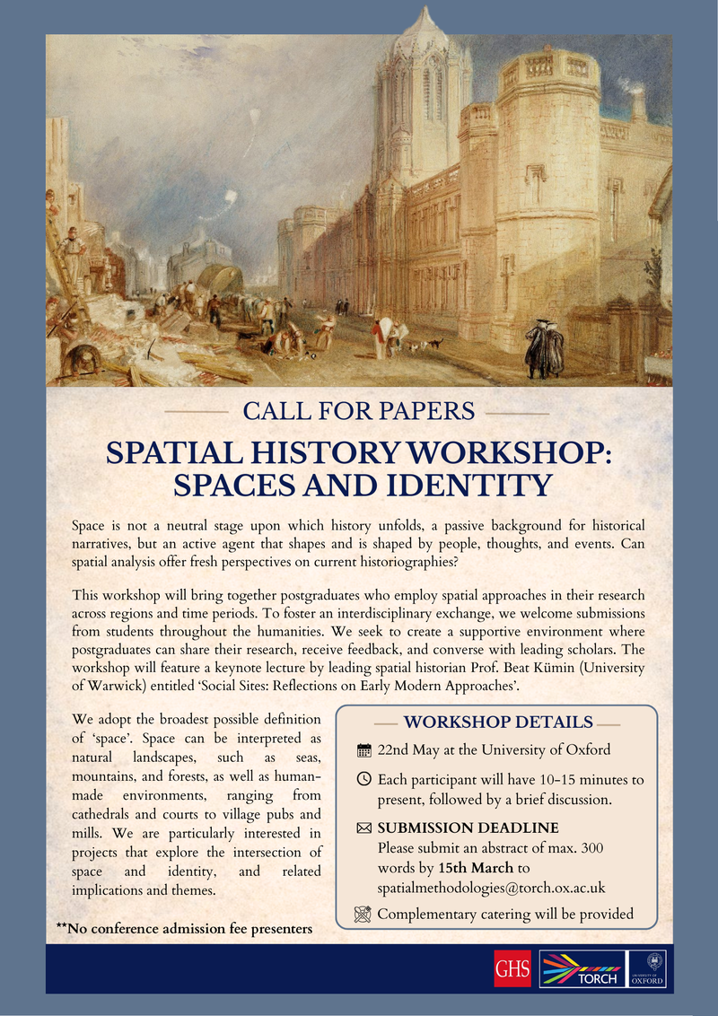 spatial history workshop