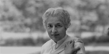 Indian diplomat and politician Vijaya Lakshmi Pandit