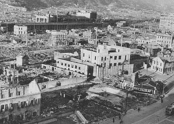 kobe after the 1945 air raid