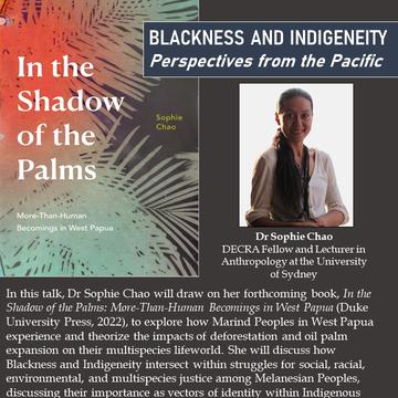 blackness and indigeneity event dr sophie chao