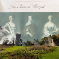 Image displays the ruin at Wimpole 