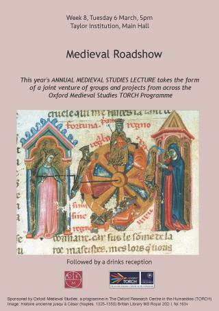 Annual Medieval Studies Lecture | TORCH | The Oxford Research Centre In ...